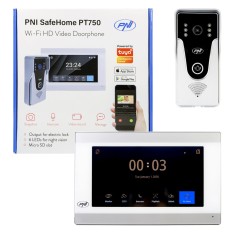 Aproape nou: Interfon video inteligent PNI SafeHome PT750 WiFi, rezolutie Full HD 2