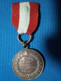 MEDALIA CA RASPLATA MUNCII PENTRU INVATAMANTUL PRIMAR / CAROL I