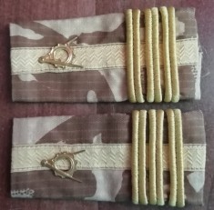 C3 - Grade militare - mozaic desert - colonel inginer - piesa de colectie!