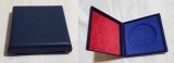 Cutie Veche Plastic Medalie/Placheta 6cm, Interior Plus, Colectie Numismatica
