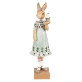 Cumpara ieftin Figurina Iepuras Girl Paste polirasina multicolora 9x8x28 cm
