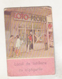 Bnk cld Calendar de buzunar - 1974 - Loto Pronosport