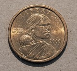 1 dollar USA - SUA - 2000 D - SACAGAWEA