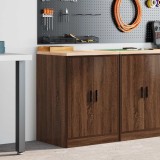 vidaXL Dulap de depozitare pentru garaj Stejar maro 60x51x85 cm