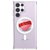 Husa personalizata samsung galaxy s23 ultra, magsafe atasare magnetica, be my valentine