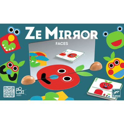 Set creativ cu oglinzi Djeco Ze mirror Faces foto