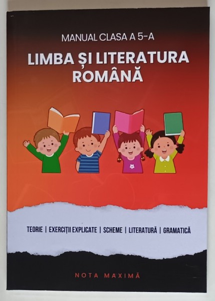 LIMBA SI LITERATURA ROMANA , GHID COMPLET PENTRU CLASA A V - A de BACIU ELENA , 2024