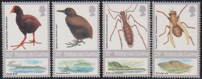 TRISTAN DA CUHNA - 1987 - FAUNA