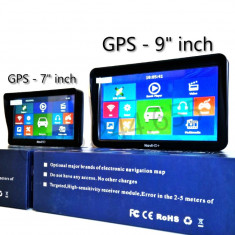 Navigator - GPS 7"-9'' HD, Model NOU pt Truck,TIR-Camion,Auto, Garantie 2 ani