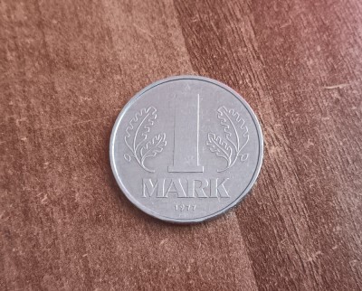 C50 - Moneda foarte veche - Germania Democrata DDR - 1mark - 1977 foto