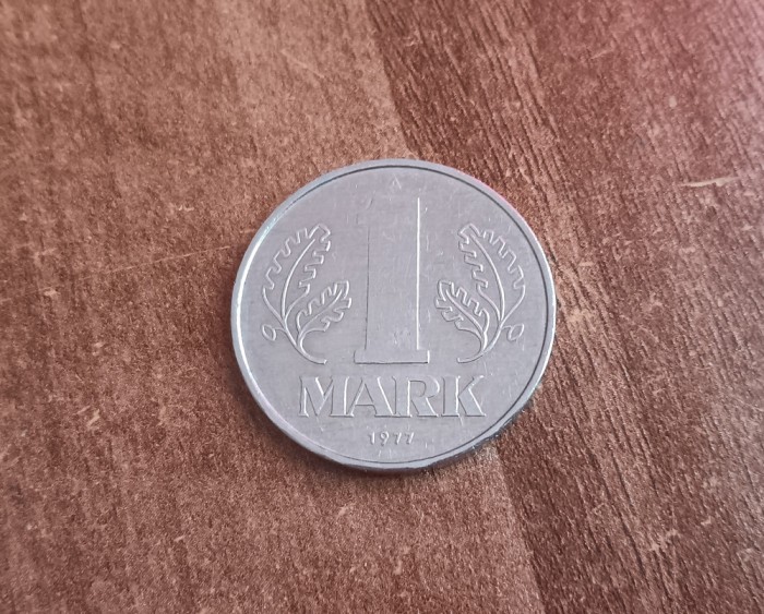 C50 - Moneda foarte veche - Germania Democrata DDR - 1mark - 1977
