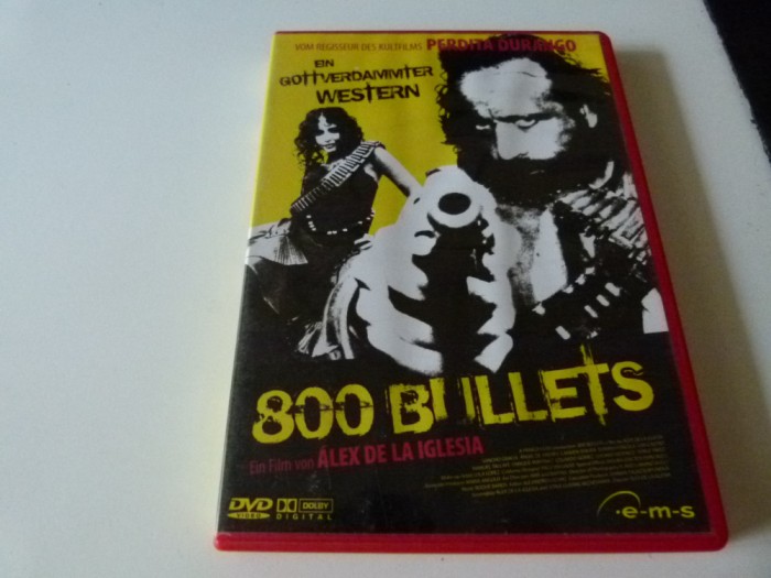 800 bullets, dvd