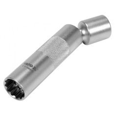 Cheie bujii 14mm bihexagonala(12 laturi) articulata 3 8