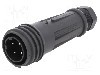 Conector circular, tata, 4 pini, BULGIN - EXP-0921/04/P foto