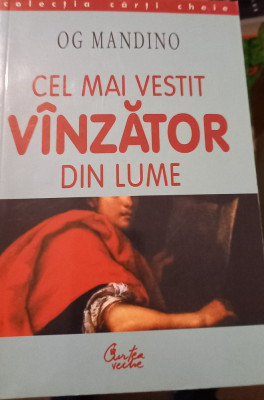 CEL MAI VESTIT VANZATOR DIN LUME OG MANDINO T foto