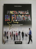 FUNCTIA PUBLICA IN EUROPA (autograf si dedicatie) - NICOLAE VASILESCU