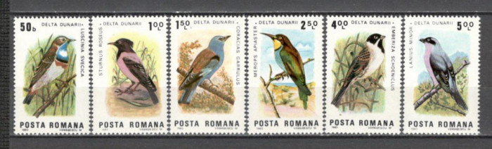 Romania.1983 Pasari din delta Dunarii ZR.714