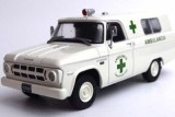 Macheta Dodge D-100 Ambulancia 1967 scara 1:43 metal editie vintage