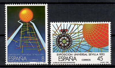Spania 1988 - EXPO &amp;#039;92, Sevilla, MNH foto