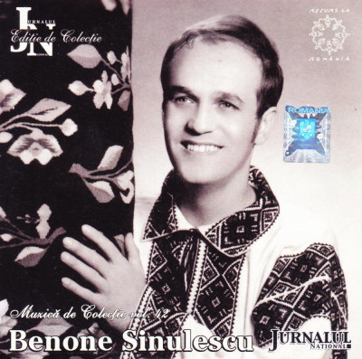 CD Populara: Benone Sinulescu ( colectia Jurnalul National nr. 42 - vezi descriere ) foto
