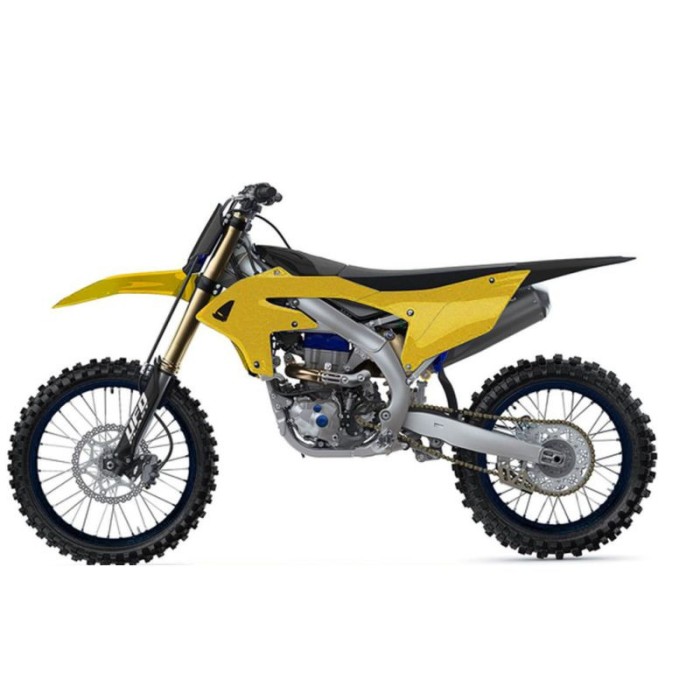 MBS Kit complet plastice Yamaha YZF 250 24; YZF 450 23-24, culoare aurie, Cod Produs: YAKIT326F024