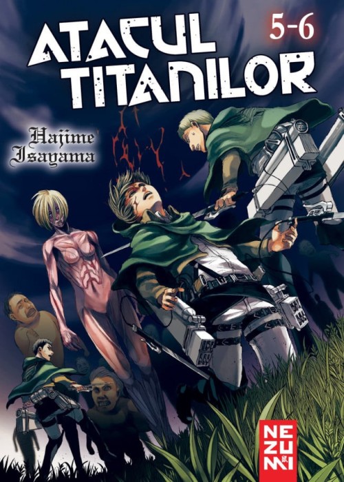 Atacul Titanilor Omnibus 3 (Vol.5+6), Hajime Isayama - Editura Nemira