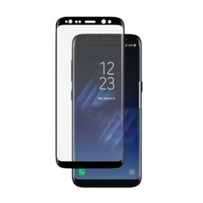 Folie de Sticla 9D Full Glue SAMSUNG Galaxy S9 Plus (Negru) Case Friendly Smart Glass foto