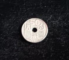 C50 - Moneda foarte veche - 50 centimos ante euro - Spania - 1949