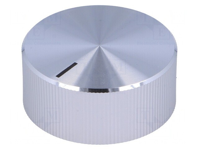Buton rotativ aluminiu plastic 6mm