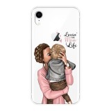 Husa protectie,flippy, compatibila cu apple iphone 12 pro glass print lovin the mom multicolor
