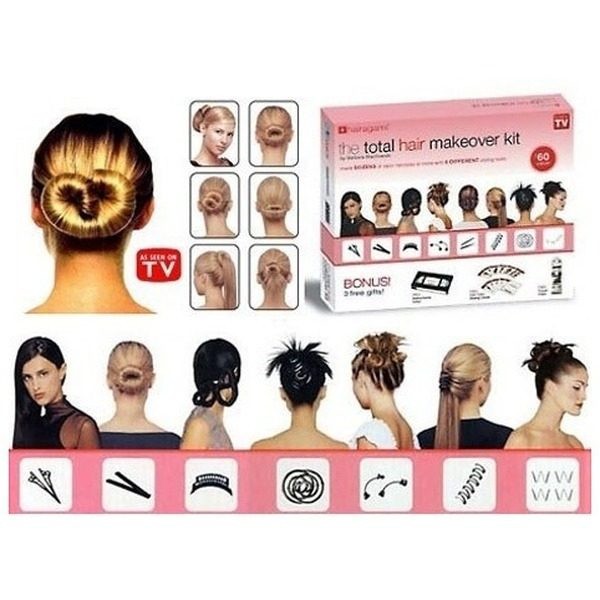 Set pentru coafura profesional Hairagami Total Makeover