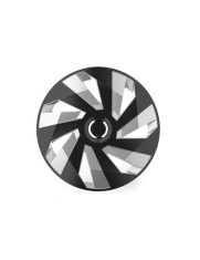 Set Capace Roti 16&quot; Vector RC Silver &amp; Black, 4 Bucati, Mega Drive
