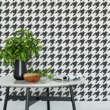 Sablon Perete vopsire, tencuiala 900x600x0.7mm Houndstooth Refolosibil, model MXSP7117