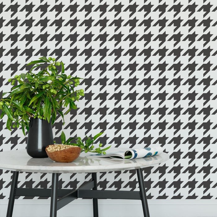 Sablon Perete vopsire, tencuiala 900x600x0.7mm Houndstooth Refolosibil, model MXSP7117