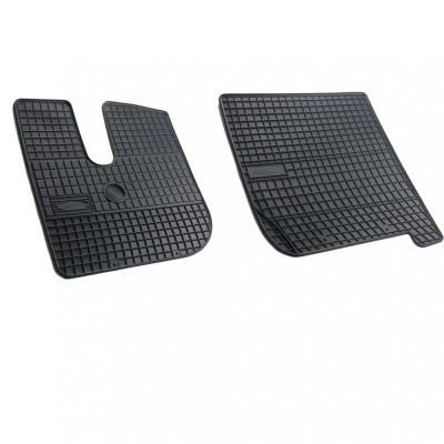 Set covorase auto din cauciuc Iveco Stralis 2002-, presuri BestAutoVest, negre, 2 buc. foto