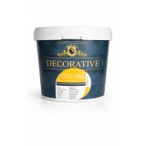 Vopsea Decorativa Stucco Gold 2.5 kg Efect Marmorat Auriu Premium pentru Pereti Interiori Finisaj Lux