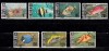 A12 S6 3 - Timbre foart vechi - Tanzania - pesti exotici, Fauna, Stampilat
