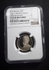 ROMANIA moneda 50 BANI 2017 CAROL I necirculata UNC gradata NGC PF69