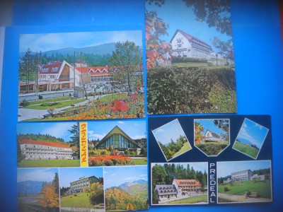 HOPCT LOT 3515 - IP -4 CARTI POSTALE- PREDEAL-JUD BRASOV-CIRCULATE foto