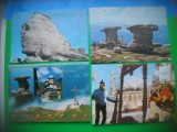 HOPCT LOT 3270 - 4 CARTI POSTALE -BUSTENI-JUD-PRAHOVA-NECIRCULATE, Necirculata, Printata