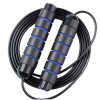 Coarda Fitness Durabila pentru Cardio, 2.8 m, negru/albastru - Arde Calorii Eficient