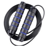 Coarda Fitness Durabila pentru Cardio, 2.8 m, negru/albastru - Arde Calorii Eficient