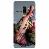 Husa silicon pentru Samsung S9 Plus, Abstract Minimalistic Hands