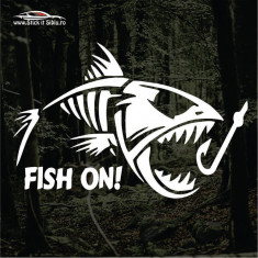 Fish On - Model 2 - Stickere Auto