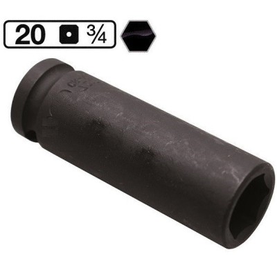 Tubulara lunga de impact 28mm , 3/4 foto