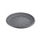 Farfurie Ghiveci Flori, Plastic, Diametru 20 cm, Antracit
