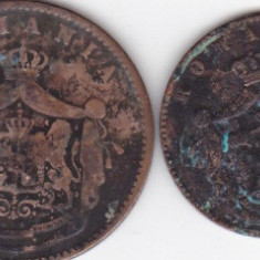 ROMANIA 5 si 10 bani 1867