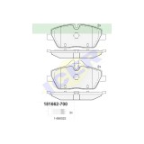 Set placute frana Icer 181662700, parte montare : Punte Fata