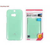 Husa Mercury Jelly HTC One2 M8 Mint Blister, Silicon