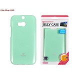 Husa Mercury Jelly HTC One2 M8 Mint Blister, Silicon